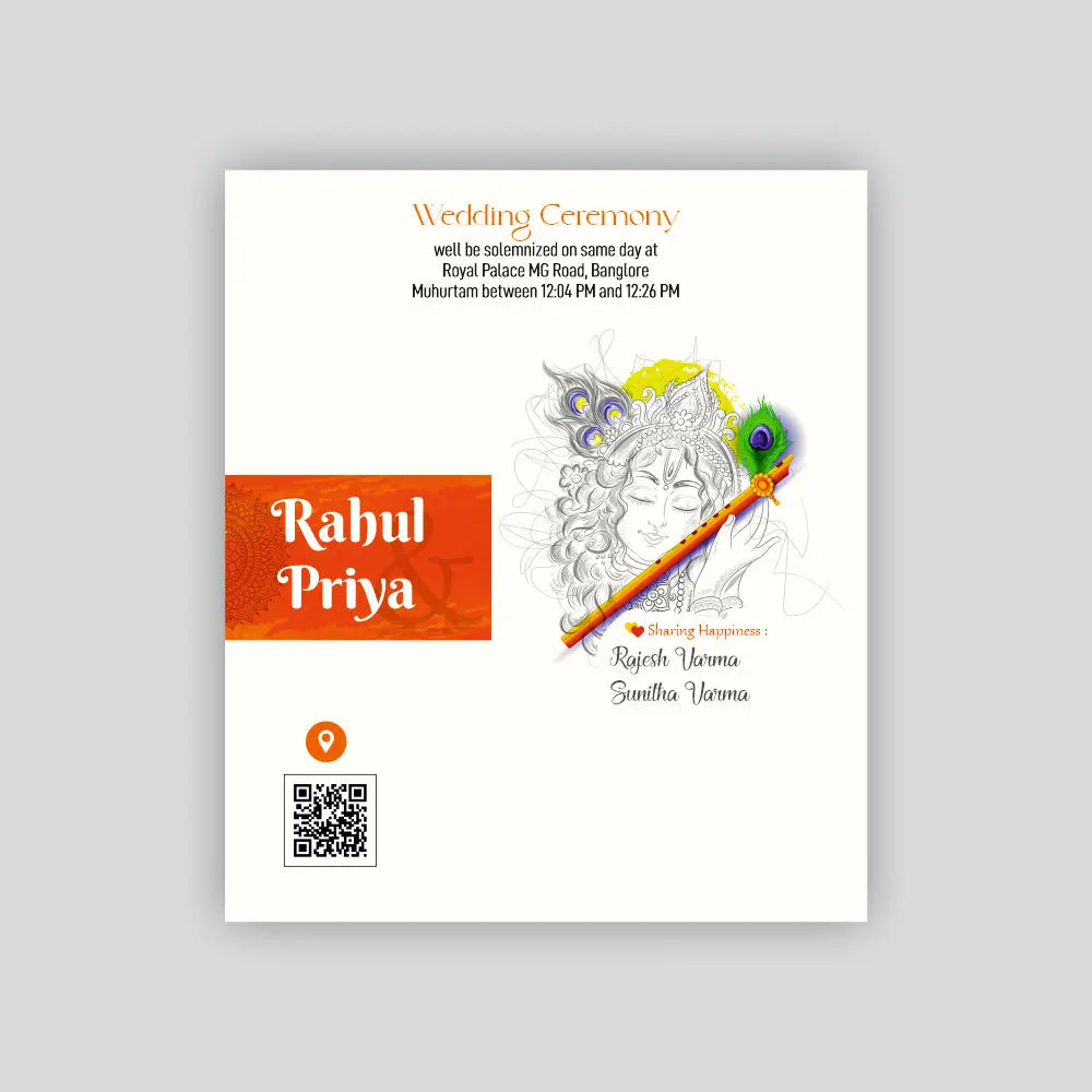 Butterfly Wedding Card My Store